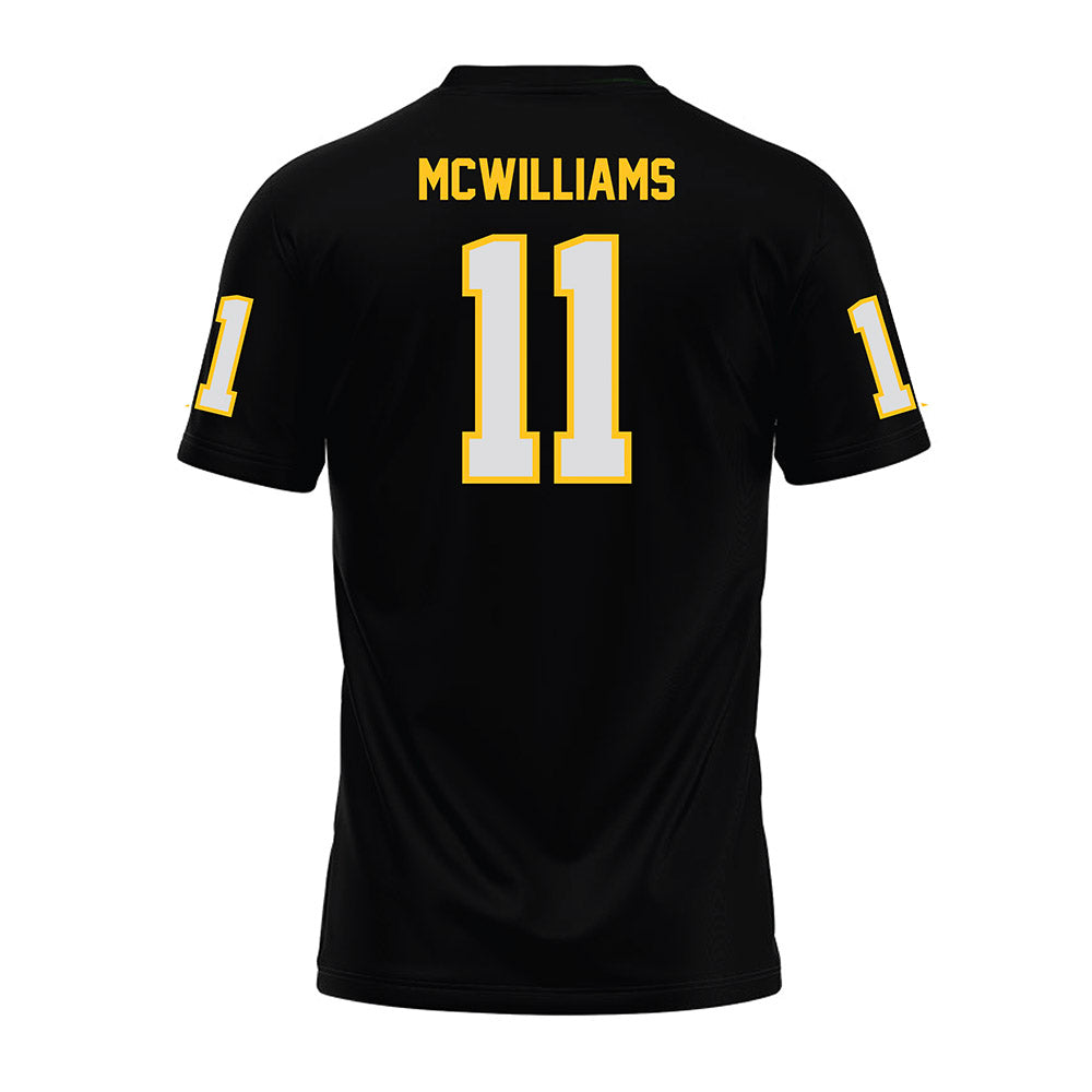 Idaho - NCAA Football : Nolan McWilliams - Black Premium Football Jersey-1