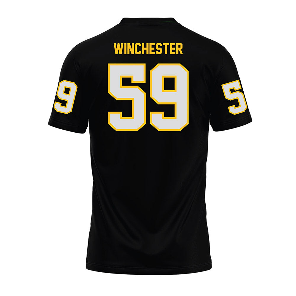 Idaho - NCAA Football : Jace Winchester - Black Premium Football Jersey-1