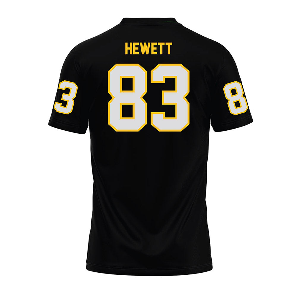 Idaho - NCAA Football : Sawyer Hewett - Black Premium Football Jersey-1