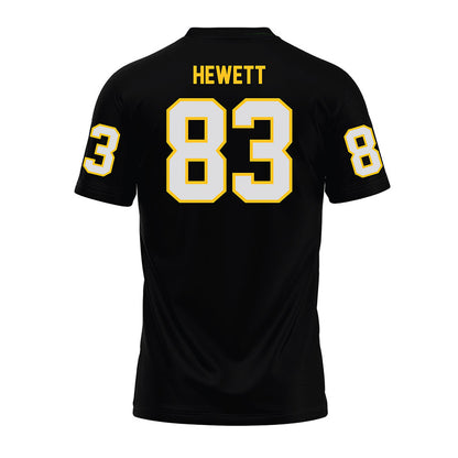 Idaho - NCAA Football : Sawyer Hewett - Black Premium Football Jersey-1