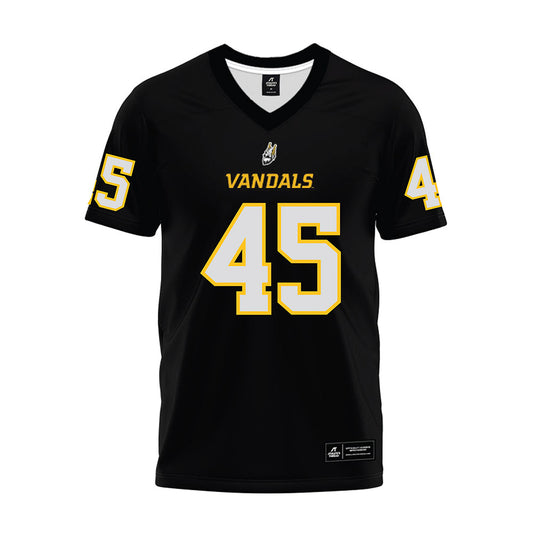 Idaho - NCAA Football : Mitchel Jaskowiak - Black Premium Football Jersey