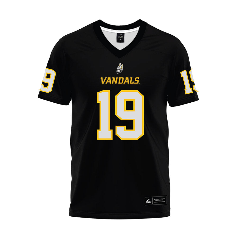 Idaho - NCAA Football : Brayden Rice - Black Premium Football Jersey-0