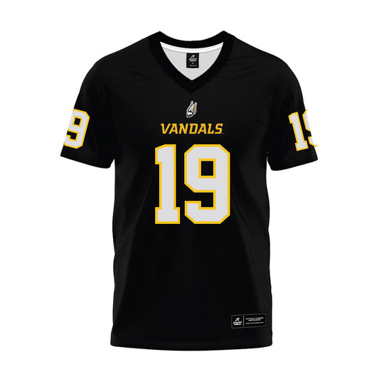 Idaho - NCAA Football : Brayden Rice - Black Premium Football Jersey-0