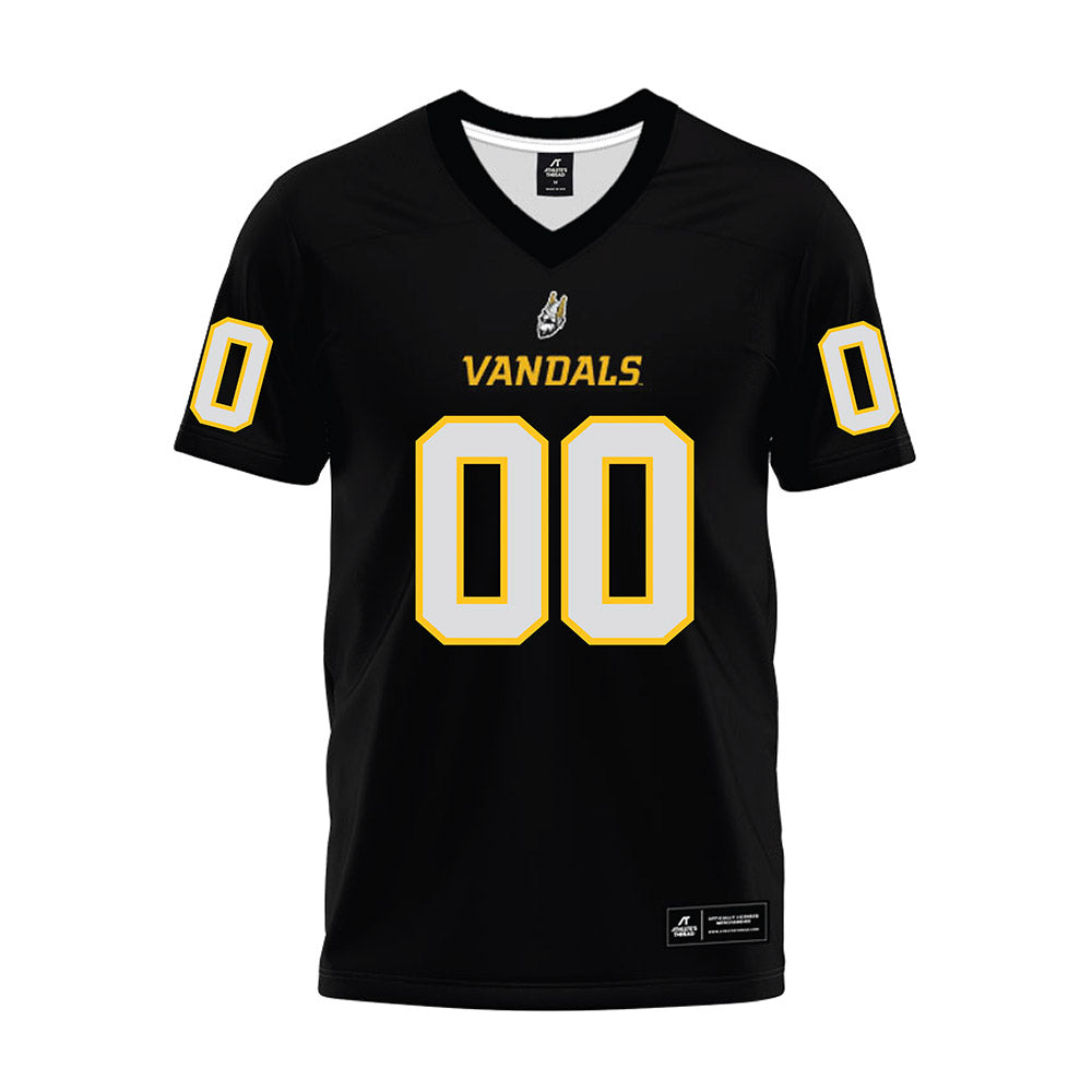 Idaho - NCAA Football : Nash Okelley - Black Premium Football Jersey-0