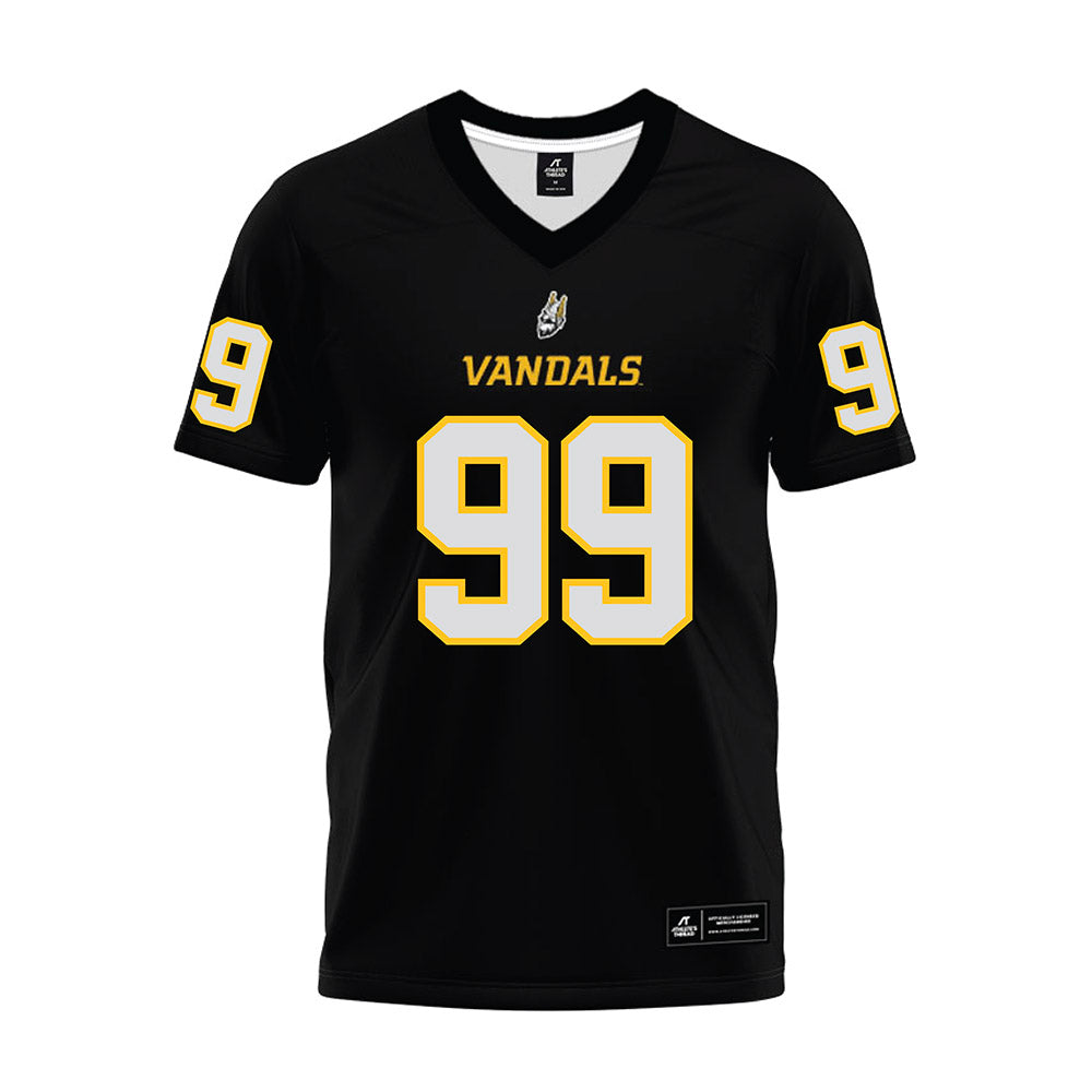Idaho - NCAA Football : Luke Teskey - Black Premium Football Jersey-0