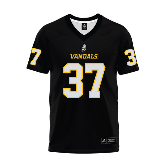 Idaho - NCAA Football : Ocean Taufa - Black Premium Football Jersey-0