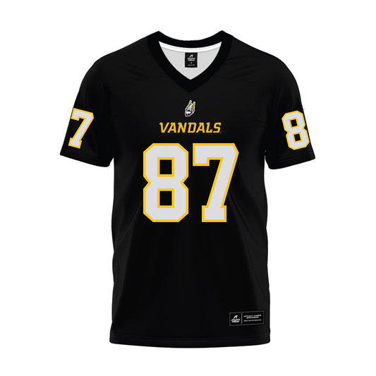 Idaho - NCAA Football : Gabe Hoffmann - Black Premium Football Jersey-0
