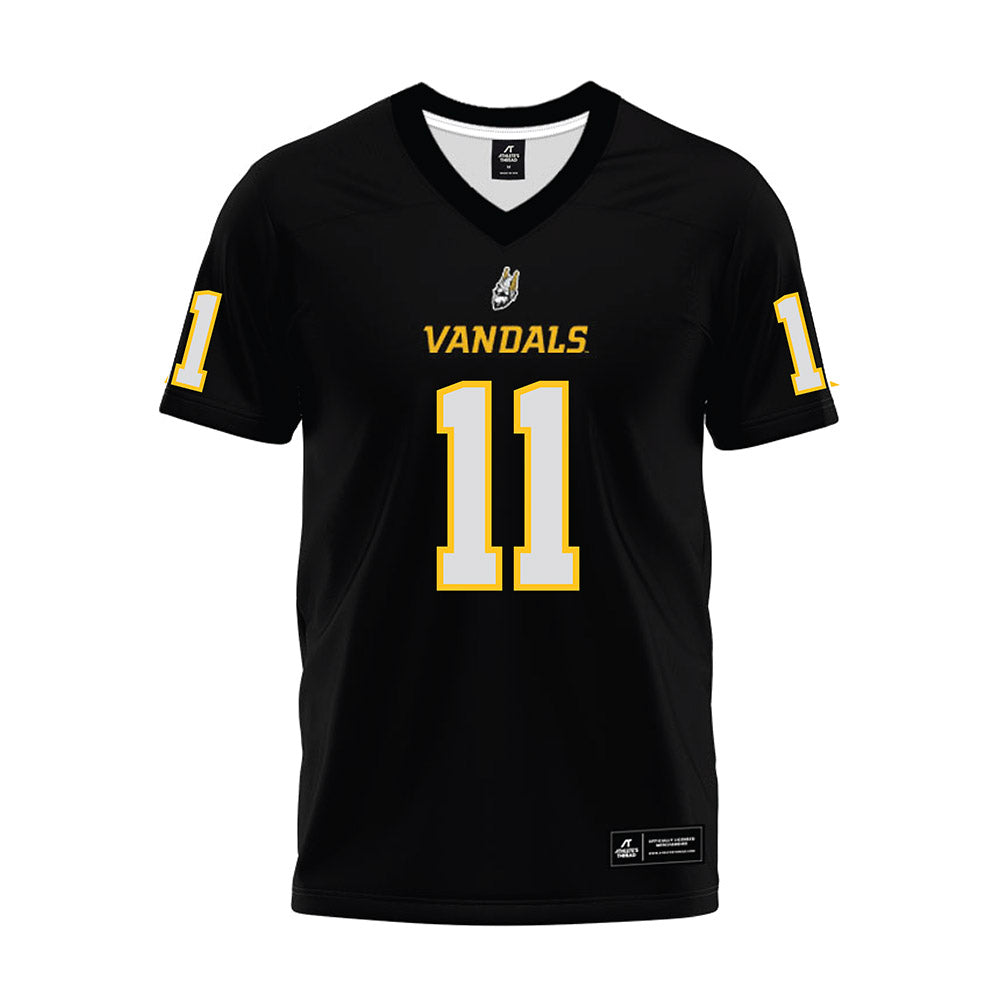 Idaho - NCAA Football : Nolan McWilliams - Black Premium Football Jersey-0
