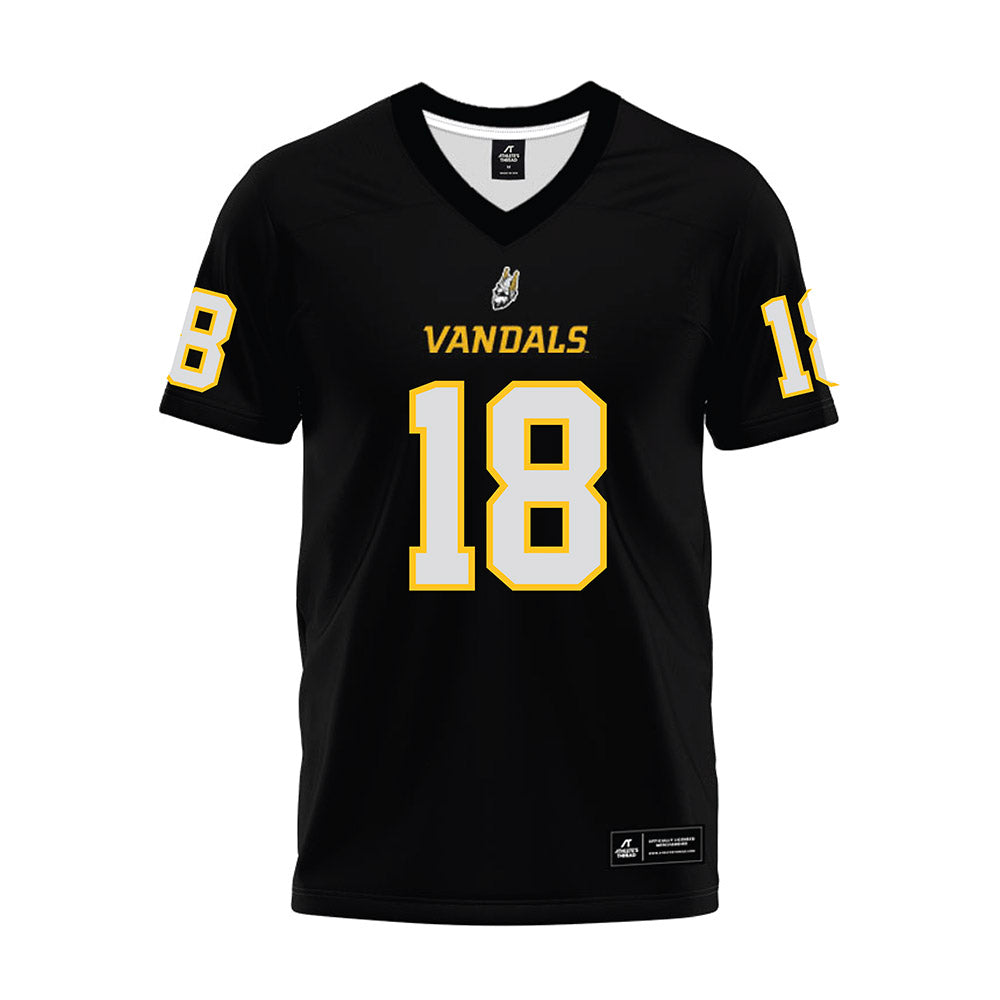 Idaho - NCAA Football : Deion Gunn - Black Premium Football Jersey-0
