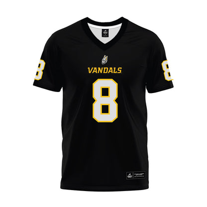 Idaho - NCAA Football : Tim Jackson - Black Premium Football Jersey-0