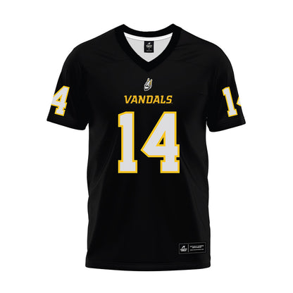 Idaho - NCAA Football : Sawyer Teeney - Black Premium Football Jersey-0