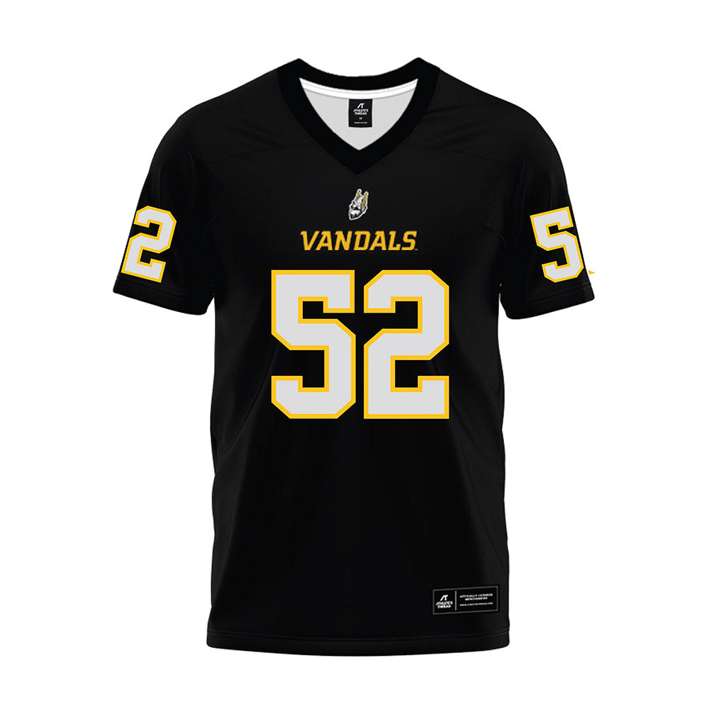 Idaho - NCAA Football : Kiegan Henson - Black Premium Football Jersey
