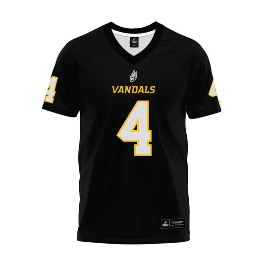 Idaho - NCAA Football : Khaled Rawls - Black Premium Football Jersey-0