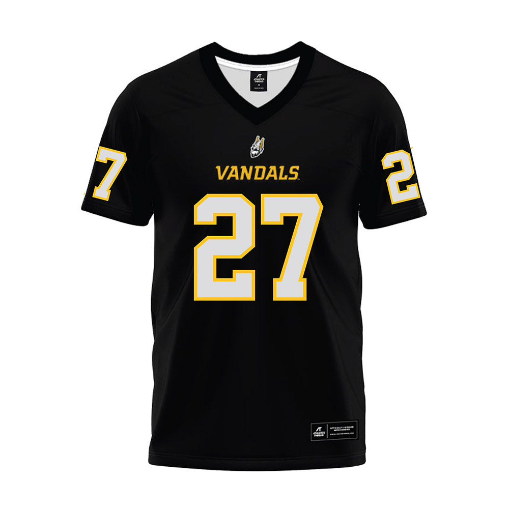 Idaho - NCAA Football : Luca Moore - Black Premium Football Jersey-0