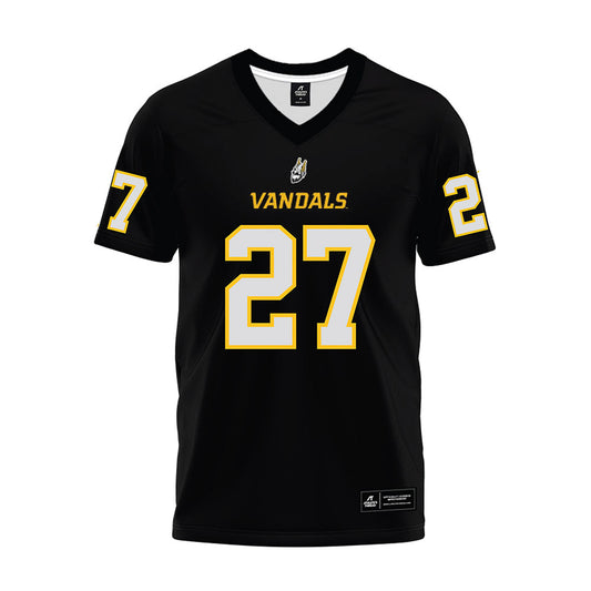 Idaho - NCAA Football : Luca Moore - Black Premium Football Jersey-0