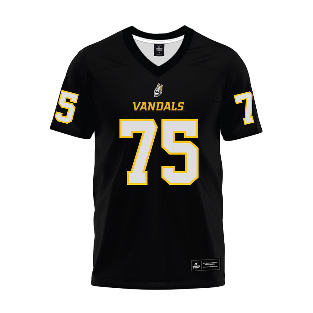 Idaho - NCAA Football : LeRonn Nelson - Black Premium Football Jersey-0