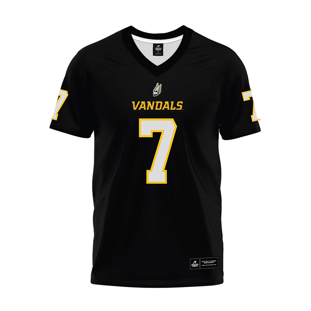 Idaho - NCAA Football : Aaron Kinsey - Black Premium Football Jersey-0