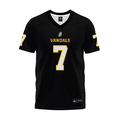 Idaho - NCAA Football : Aaron Kinsey - Black Premium Football Jersey-0