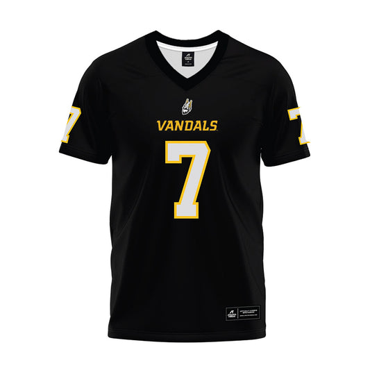 Idaho - NCAA Football : Aaron Kinsey - Black Premium Football Jersey-0