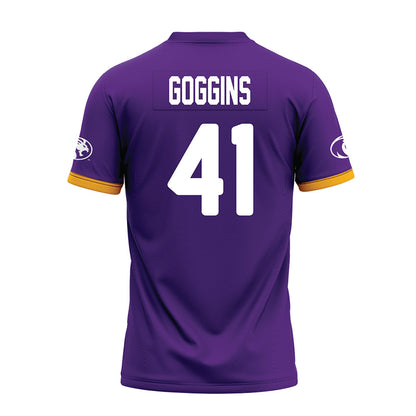 North Alabama - NCAA Football : Walter Goggins - Purple Premium Football Jersey-1