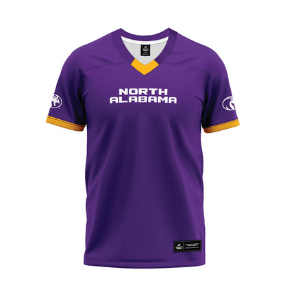 North Alabama - NCAA Football : Tango McCauley - Purple Premium Football Jersey-0