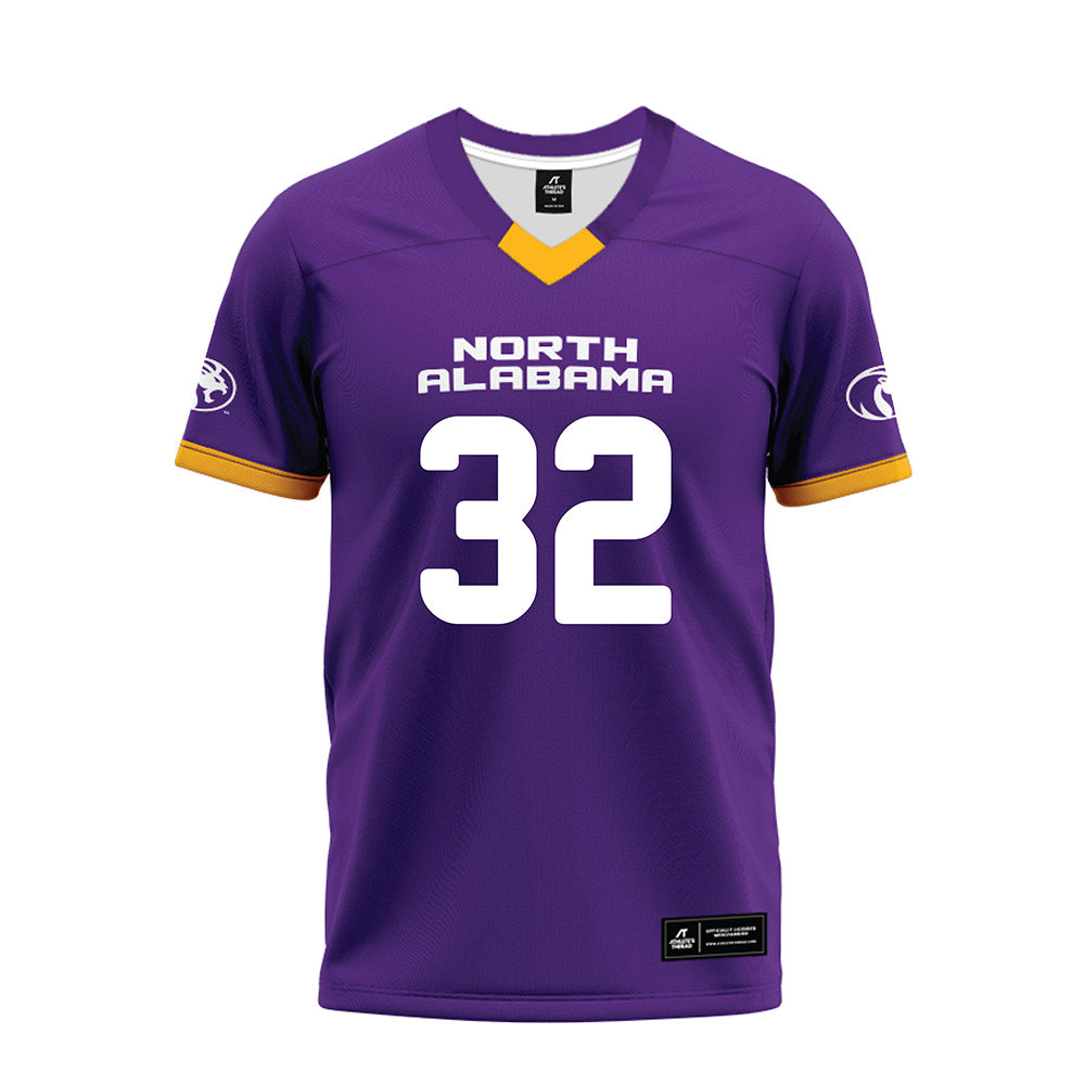 North Alabama - NCAA Football : Roderick Taylor - Purple Premium Football Jersey-0