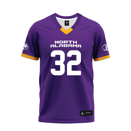 North Alabama - NCAA Football : Roderick Taylor - Purple Premium Football Jersey-0