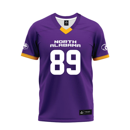 North Alabama - NCAA Football : Chandler Dixon - Purple Premium Football Jersey-0