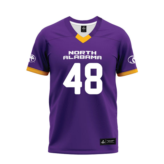 North Alabama - NCAA Football : Jayshod Pearson - Purple Premium Football Jersey-0