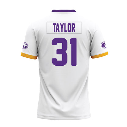 North Alabama - NCAA Football : John Taylor - White Premium Football Jersey-1