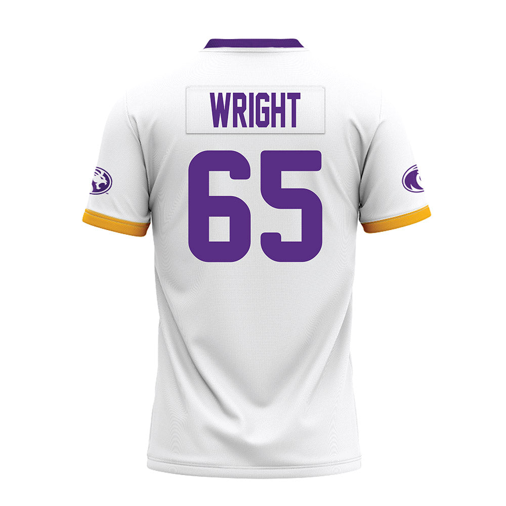 North Alabama - NCAA Football : Collin Wright - White Premium Football Jersey