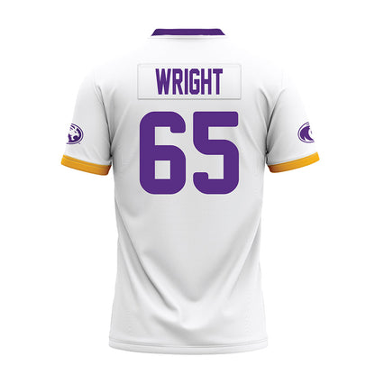 North Alabama - NCAA Football : Collin Wright - White Premium Football Jersey