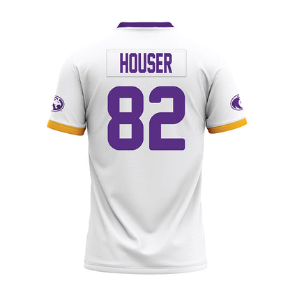 North Alabama - NCAA Football : Clint Houser - White Premium Football Jersey-1