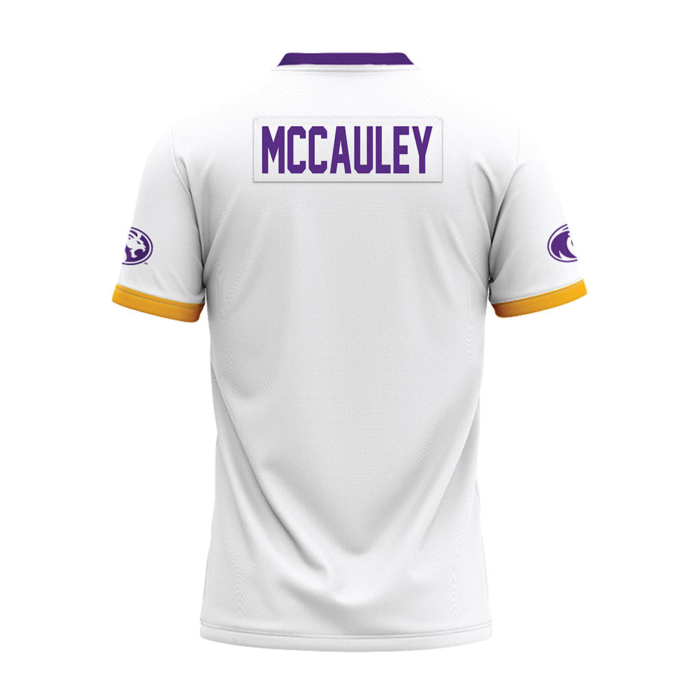 North Alabama - NCAA Football : Tango McCauley - White Premium Football Jersey-1