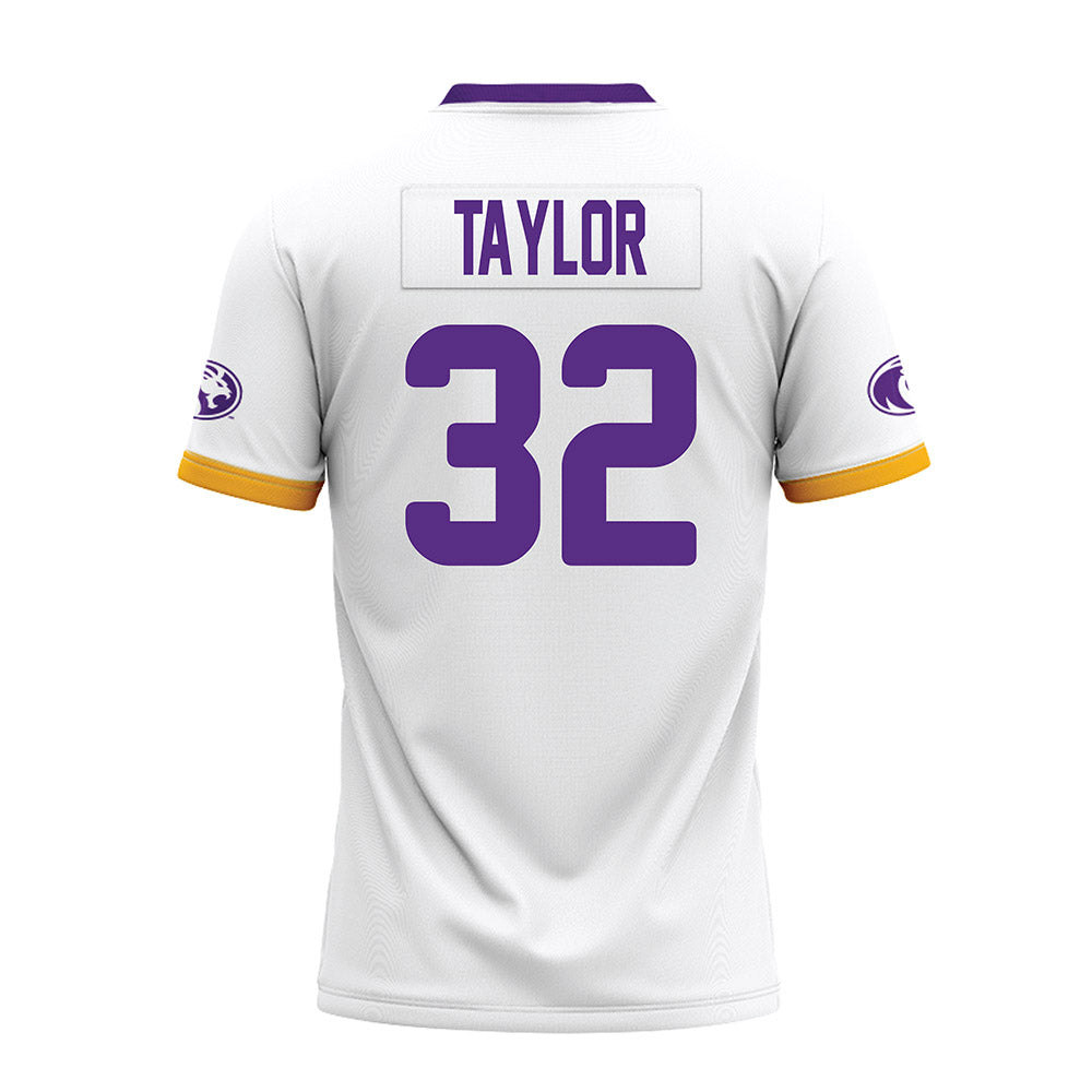 North Alabama - NCAA Football : Roderick Taylor - White Premium Football Jersey-1