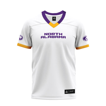 North Alabama - NCAA Football : Tango McCauley - White Premium Football Jersey-0