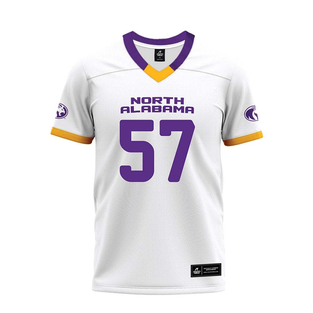 North Alabama - NCAA Football : Fred Vili - White Premium Football Jersey-0