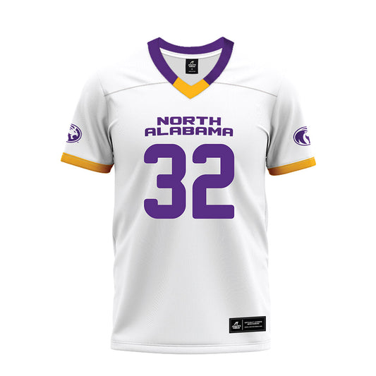 North Alabama - NCAA Football : Roderick Taylor - White Premium Football Jersey-0
