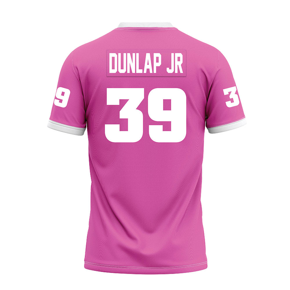 UTC - NCAA Football : Jarian Dunlap Jr - Pink Premium Football Jersey-1
