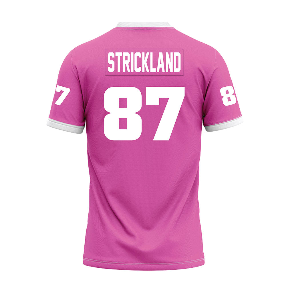 UTC - NCAA Football : Landon Strickland - Pink Premium Football Jersey-1