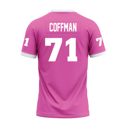 UTC - NCAA Football : Connor Coffman - Pink Premium Football Jersey-1