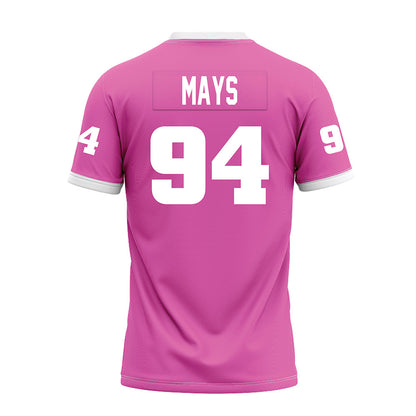 UTC - NCAA Football : Myles Mays - Pink Premium Football Jersey-1