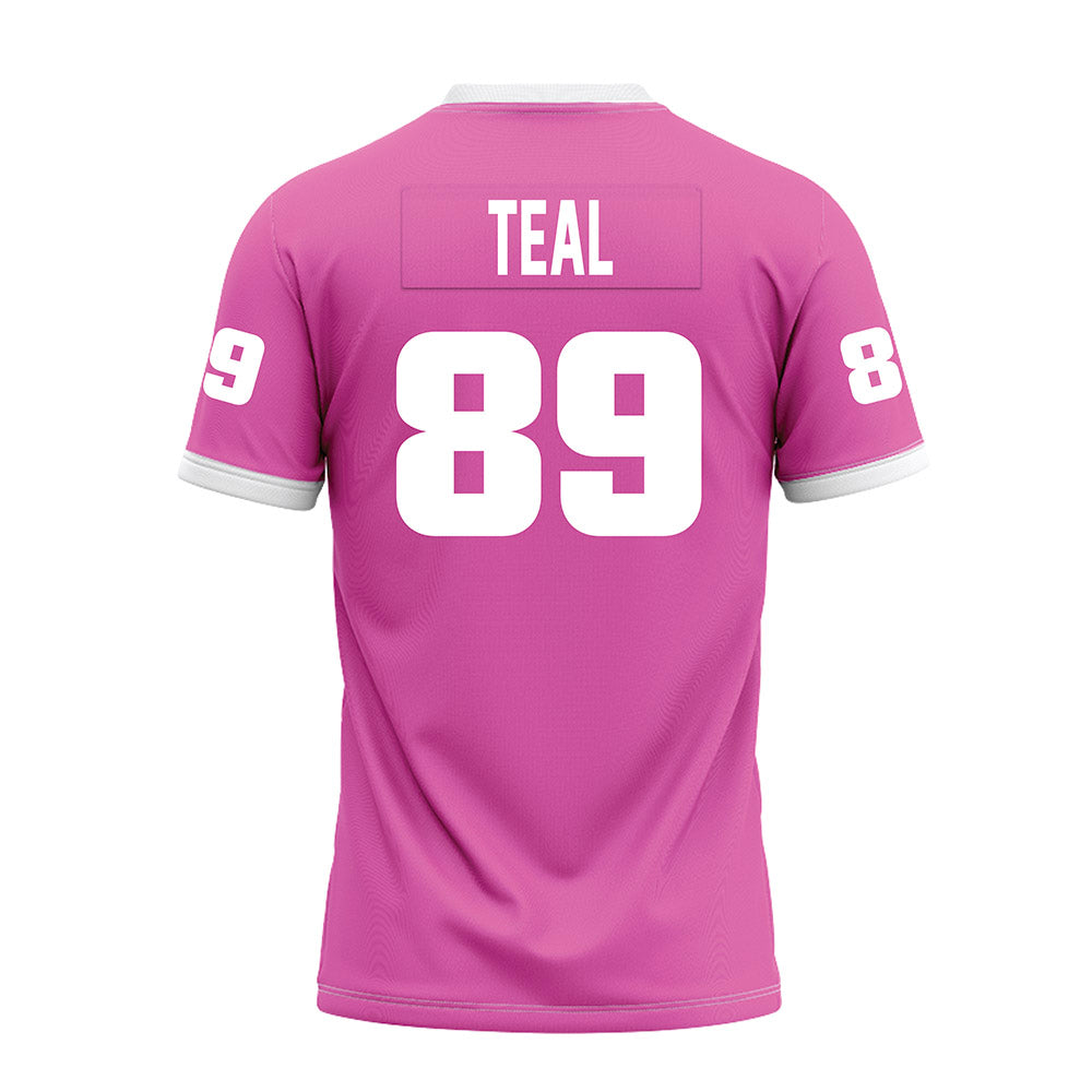 UTC - NCAA Football : Hunter Teal - Pink Premium Football Jersey-1