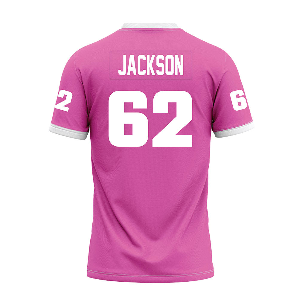 UTC - NCAA Football : Tracy Jackson - Pink Premium Football Jersey
