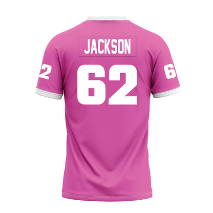 UTC - NCAA Football : Tracy Jackson - Pink Premium Football Jersey