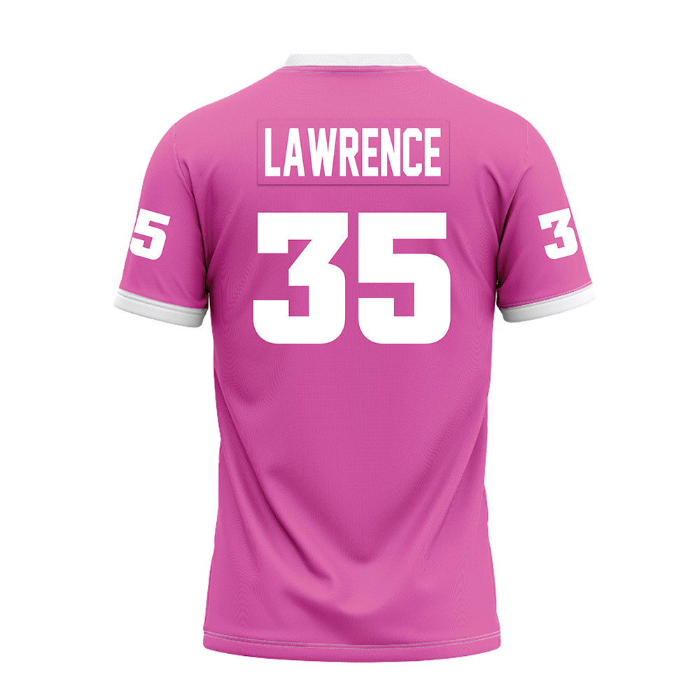UTC - NCAA Football : Taylor Lawrence - Pink Premium Football Jersey-1