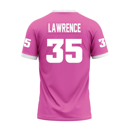 UTC - NCAA Football : Taylor Lawrence - Pink Premium Football Jersey-1