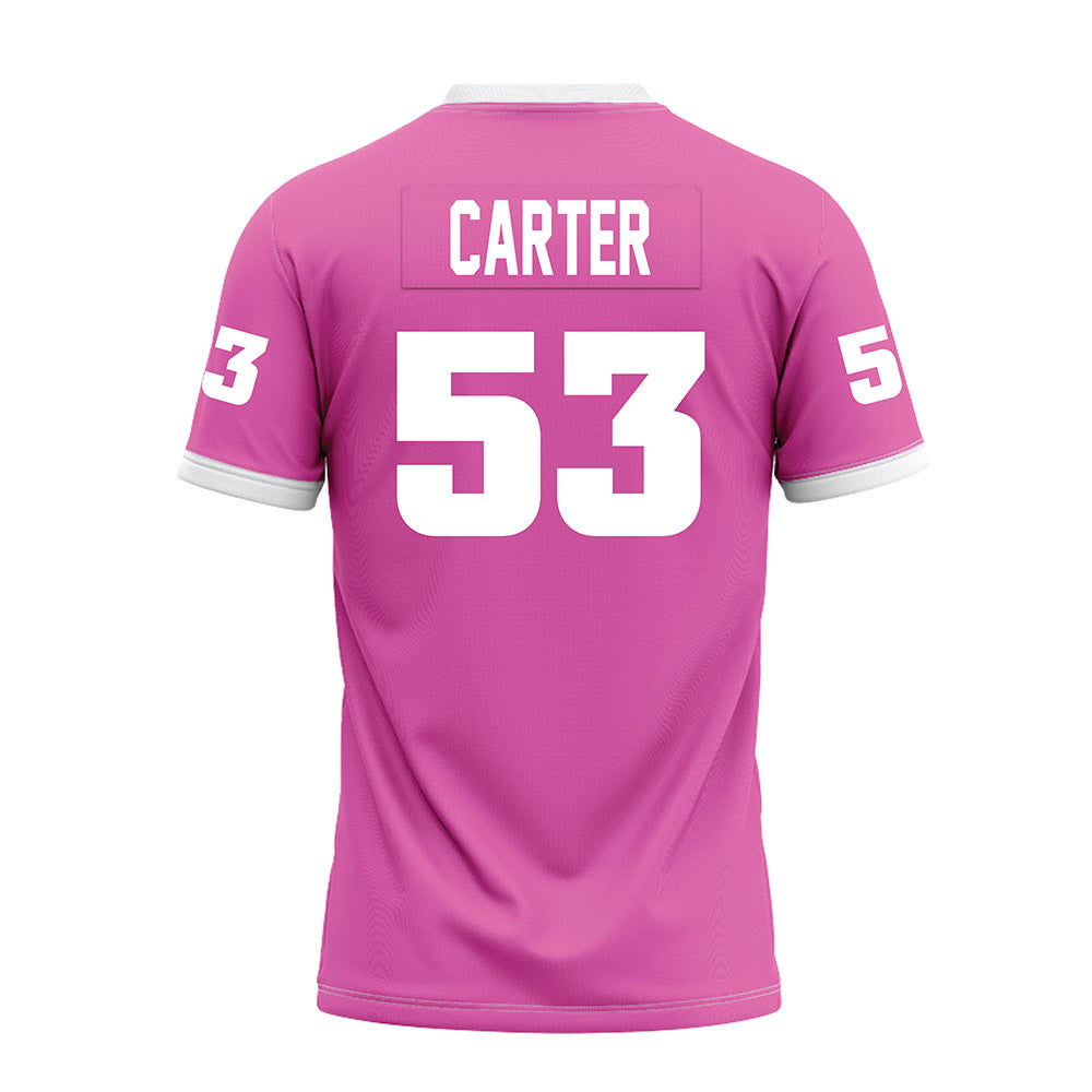 UTC - NCAA Football : Nate Carter - Pink Premium Football Jersey-1