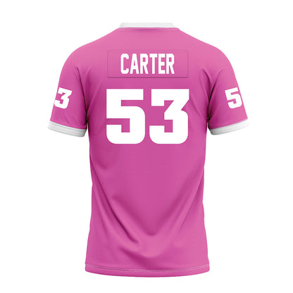 UTC - NCAA Football : Nate Carter - Pink Premium Football Jersey-1