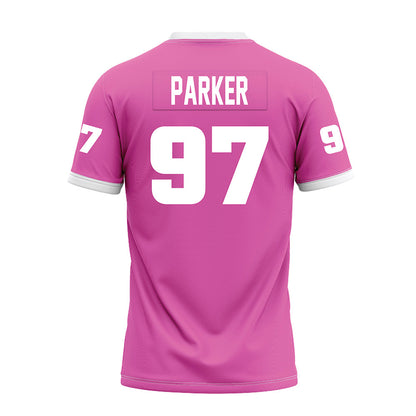 UTC - NCAA Football : Xavier Parker - Pink Premium Football Jersey-1
